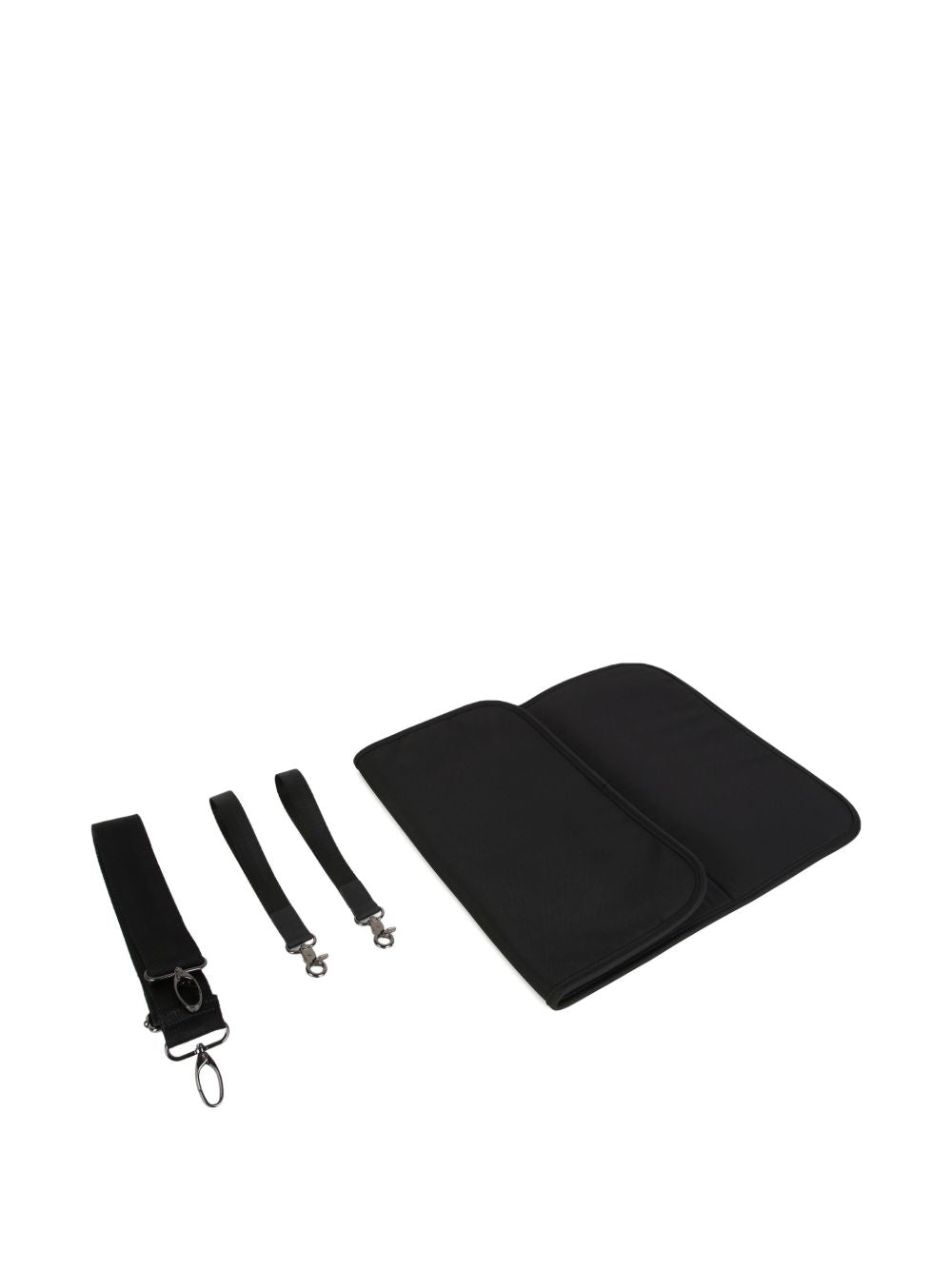 Borsa fasciatoio per neonato Boss Kids nera con design a inserti J53608 09B BOSS KIDS