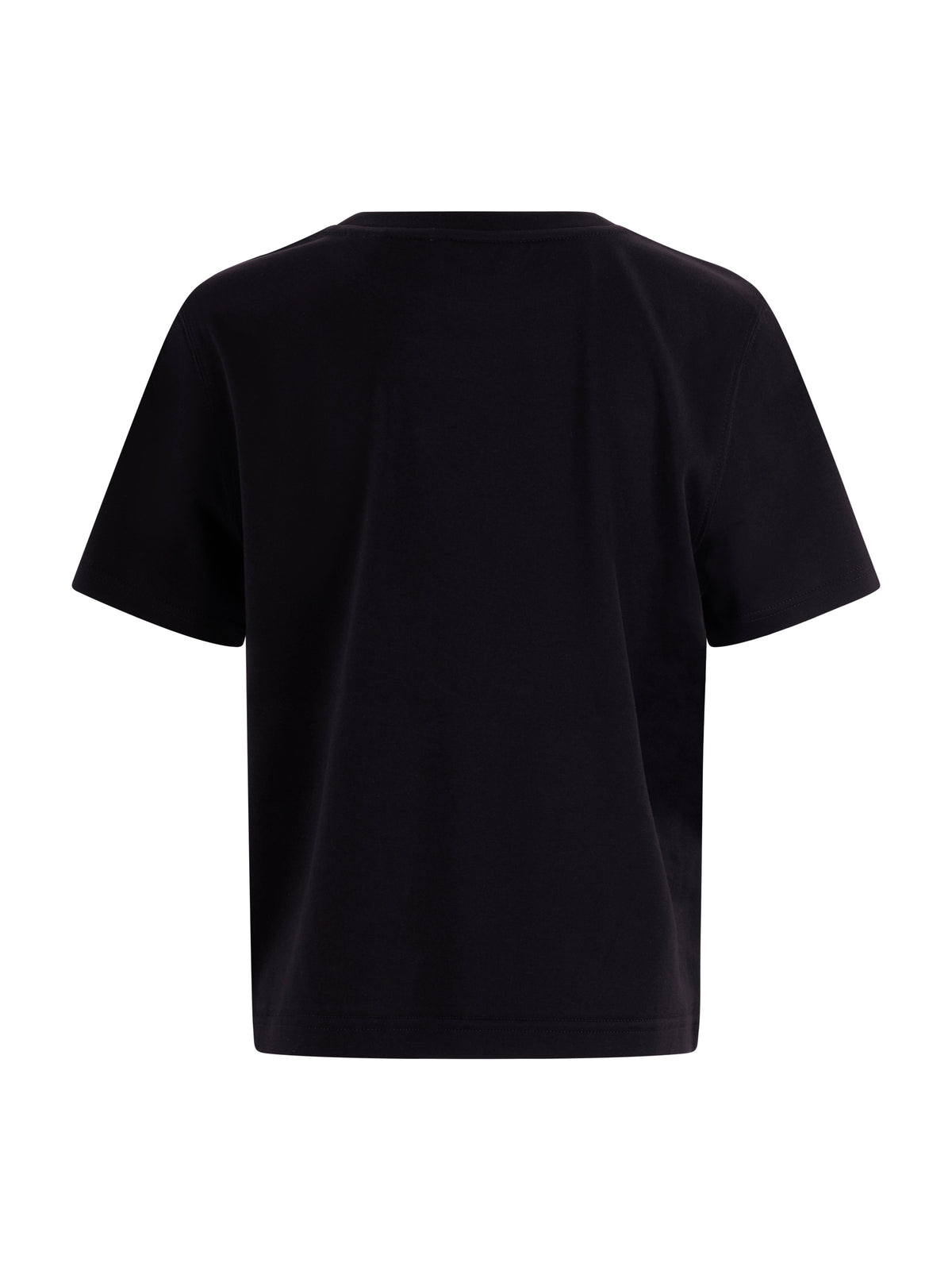T-shirt per bambino Burberry Kids nera con stampa grafica sul davanti 8117292 A1189 BURBERRY KIDS