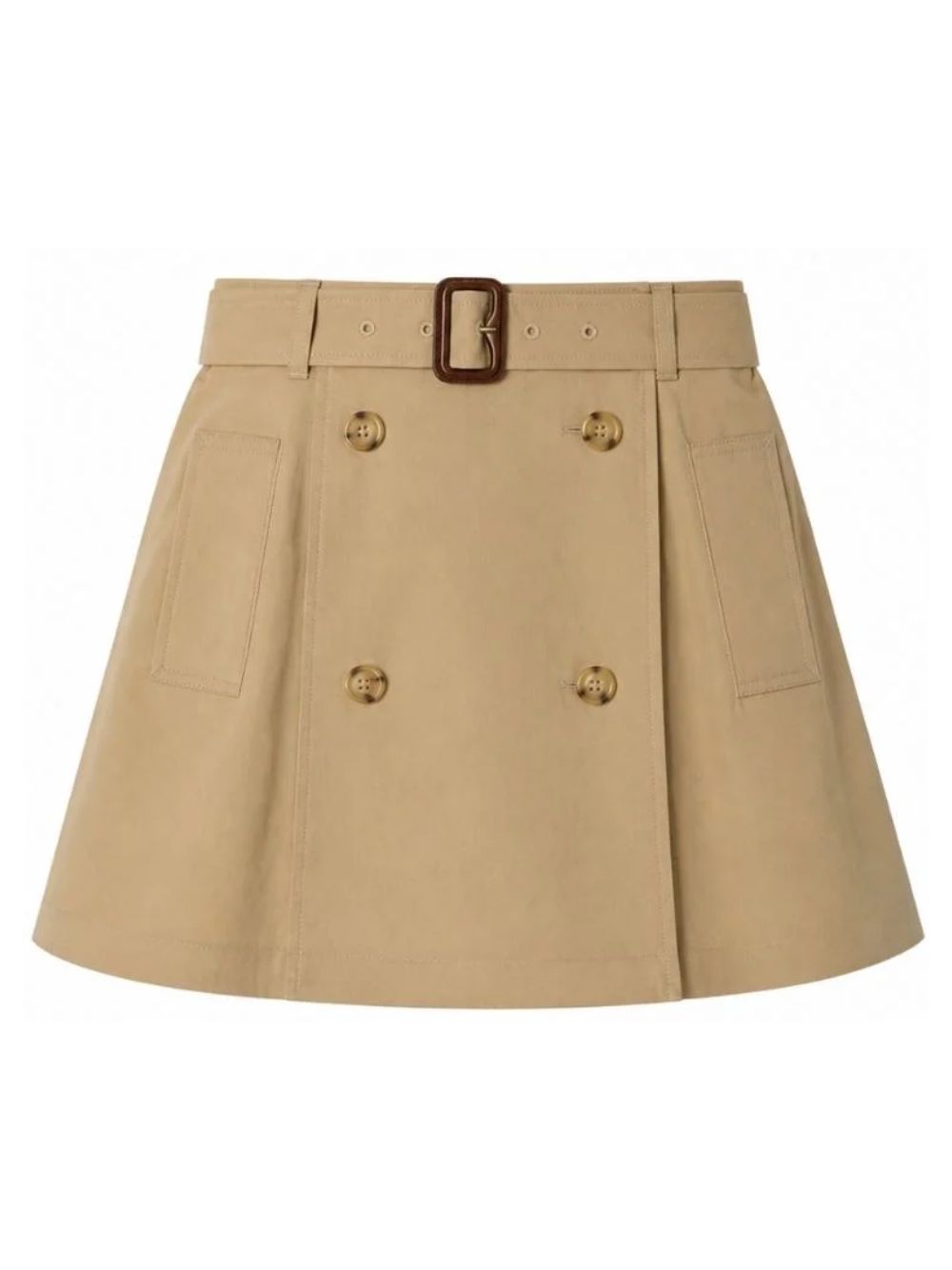 Gonna per bambina Burberry Kids beige con tasche laterali 8126201 B9719 BURBERRY KIDS