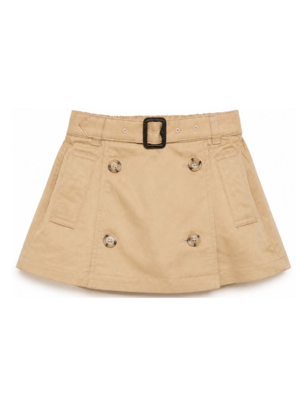 Gonna per neonata Burberry Kids beige con decorazione con bottoni 8126823 B9719 BURBERRY KIDS