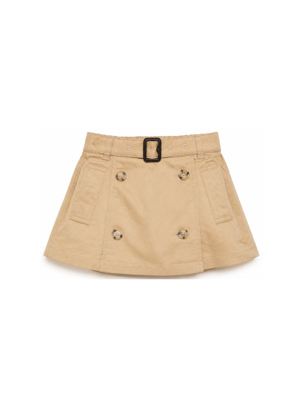 Gonna per neonata Burberry Kids beige con decorazione con bottoni 8126823 B9719 BURBERRY KIDS