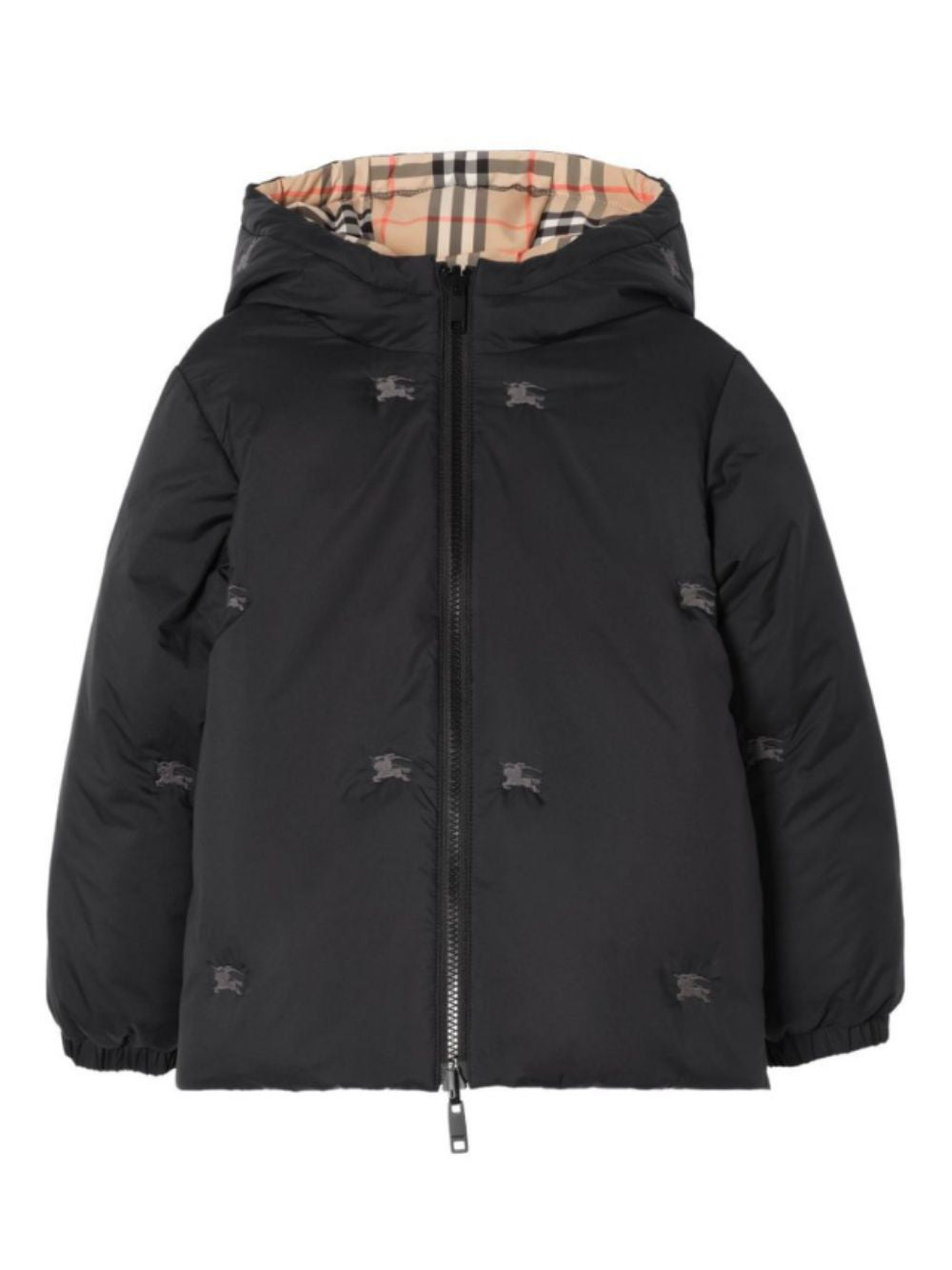 Piumino per bambini Burberry Kids multicolore con design reversibile 8129598 A1189 BURBERRY KIDS