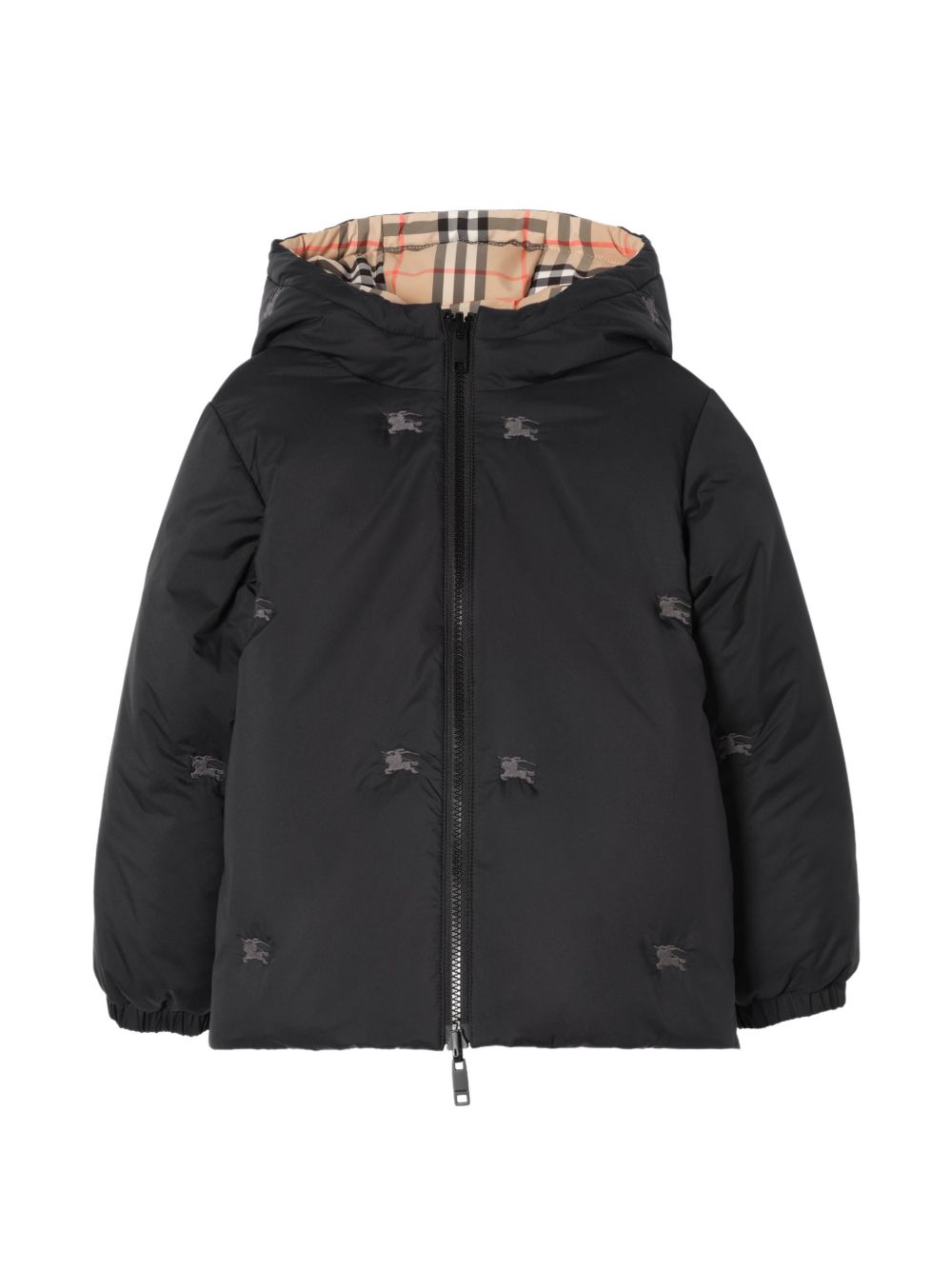 Piumino per bambini Burberry Kids multicolore con design reversibile 8129598 A1189 BURBERRY KIDS
