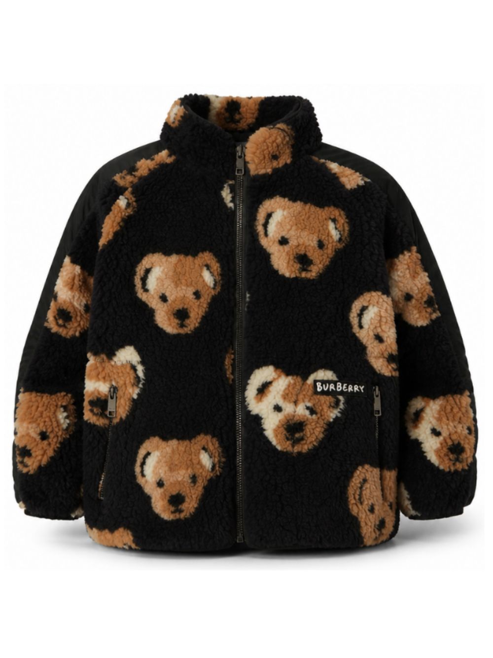Giubbini Thomas Bear per bambino Burberry Kids blu con motivo Teddy Bear 8131056 A1094 BURBERRY KIDS