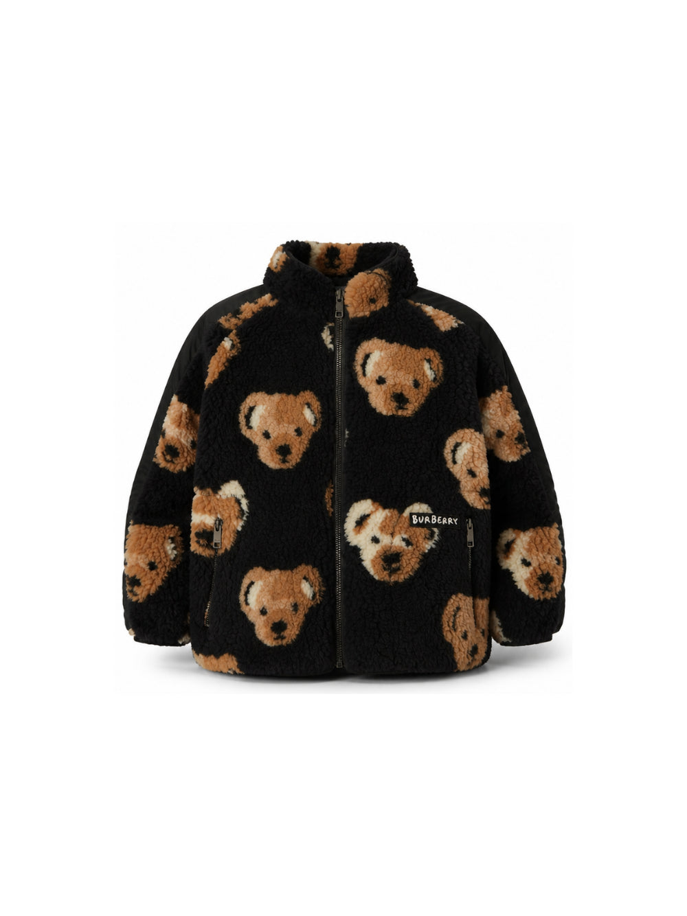 Giubbini Thomas Bear per bambino Burberry Kids blu con motivo Teddy Bear 8131056 A1094 BURBERRY KIDS