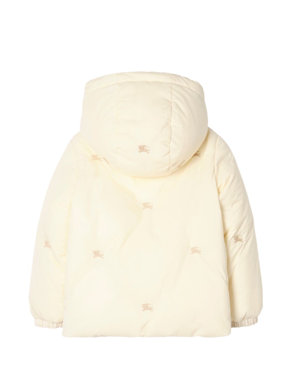Giubbino per bambina Burberry Kids bianco design reversibile 8131091 C3997 BURBERRY KIDS