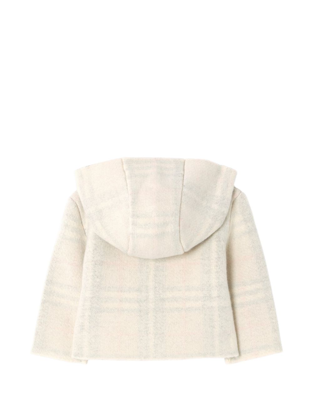 Cappotto per neonati Burberry Kids beige con motivo Check 8131321 A1452 BURBERRY KIDS