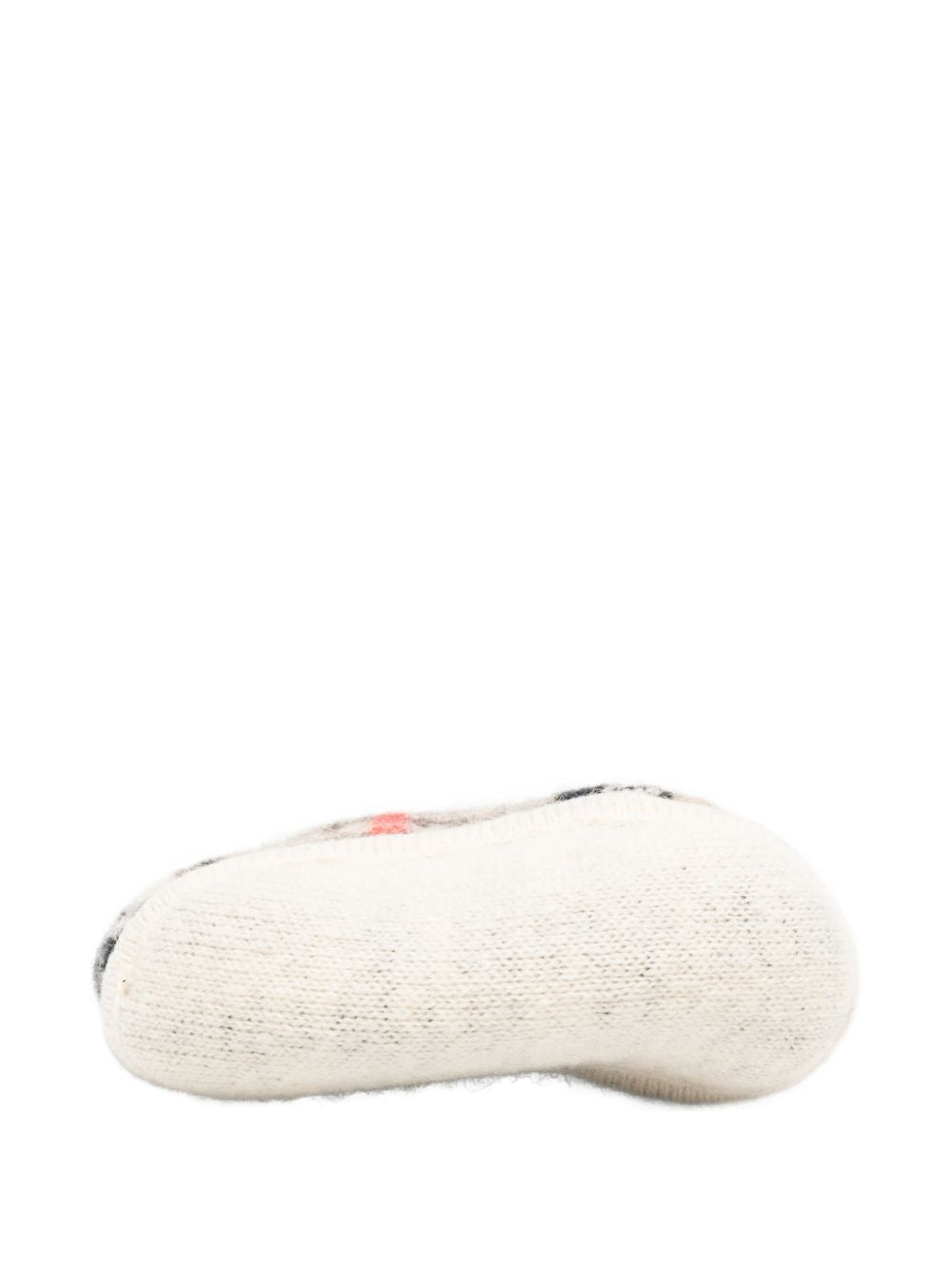 Calzini per neonati Burberry Kids beige con motivo Vintage Check 8131324 B9368 BURBERRY KIDS