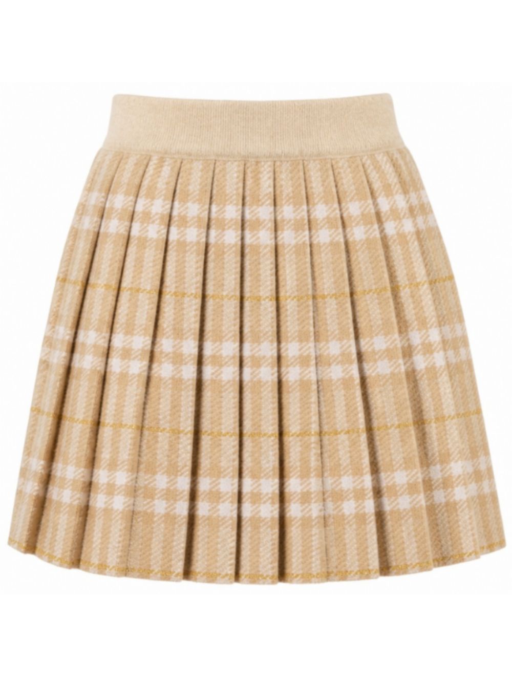 Gonna per bambina Burberry Kids beige con motivo House Check 8135222 C3269 BURBERRY KIDS