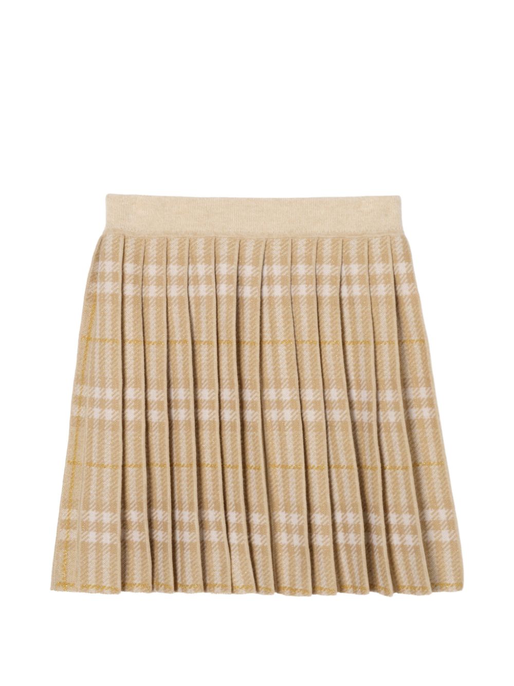Gonna per bambina Burberry Kids beige con motivo House Check 8135222 C3269 BURBERRY KIDS