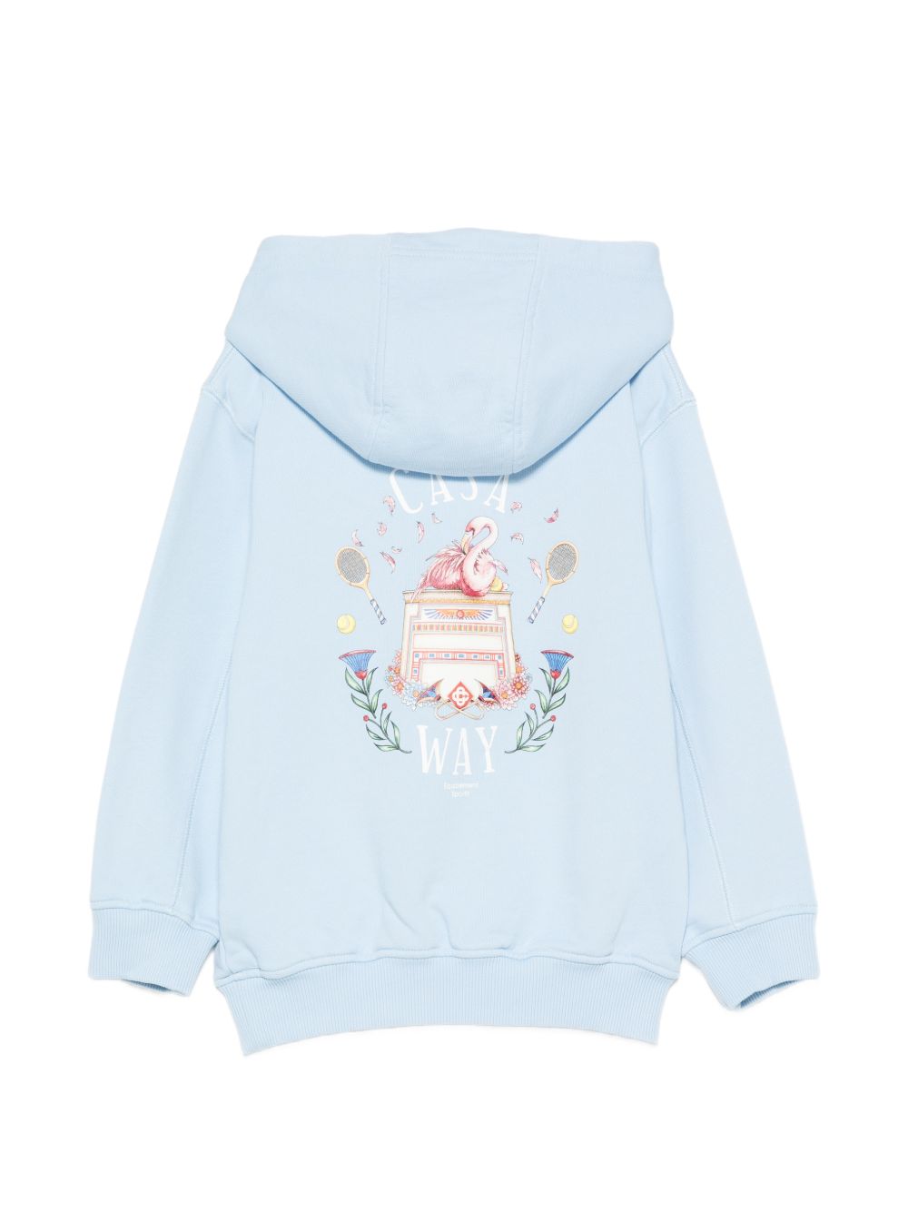 Felpa per bambino Casablanca Kids azzurra con stampa grafica KPF26JTP37202 CASAWAY CASABLANCA KIDS