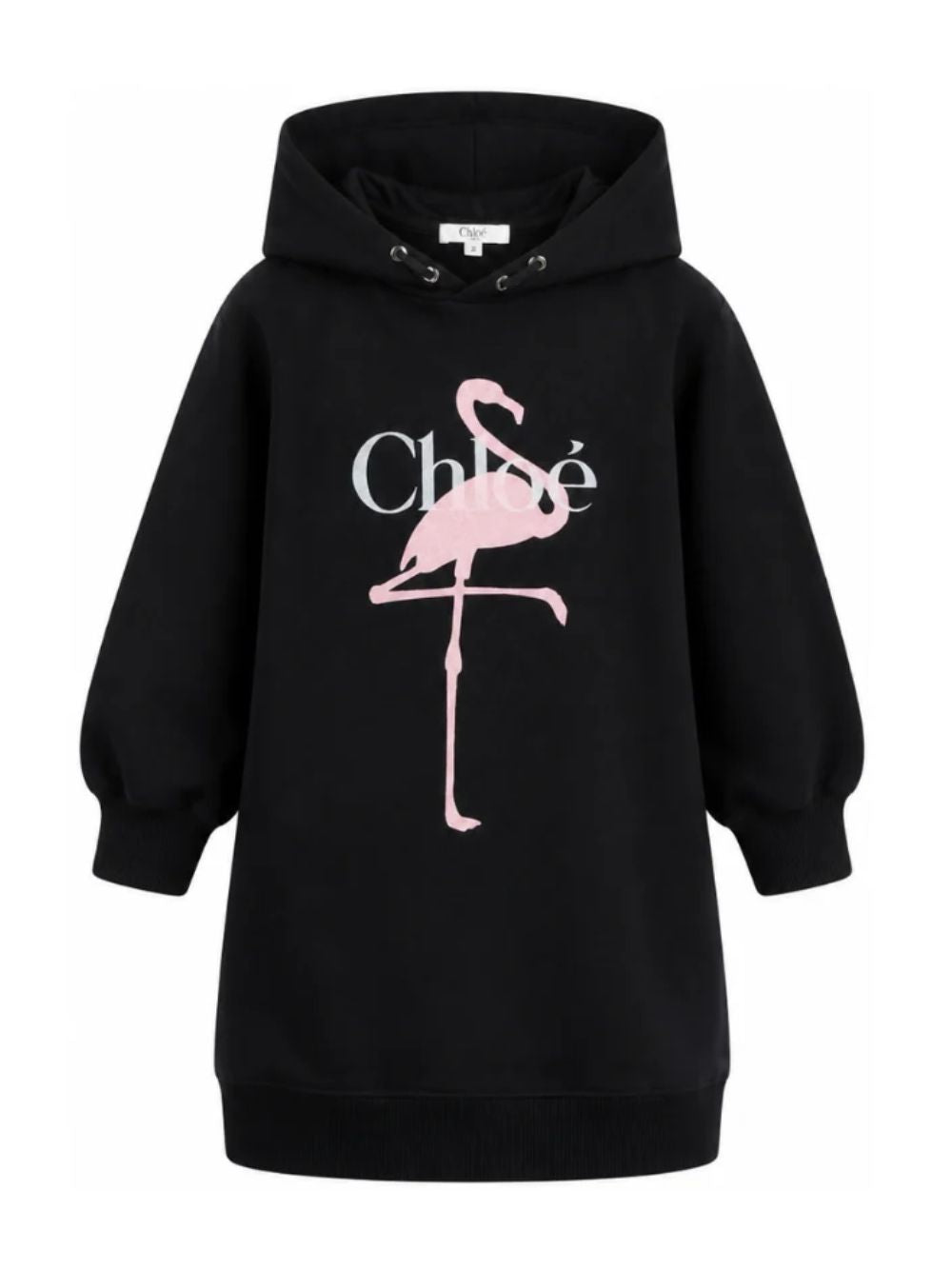 Abitino per bambina Cholé Kids nero con stampa grafica C21245 09B CHLOE' KIDS