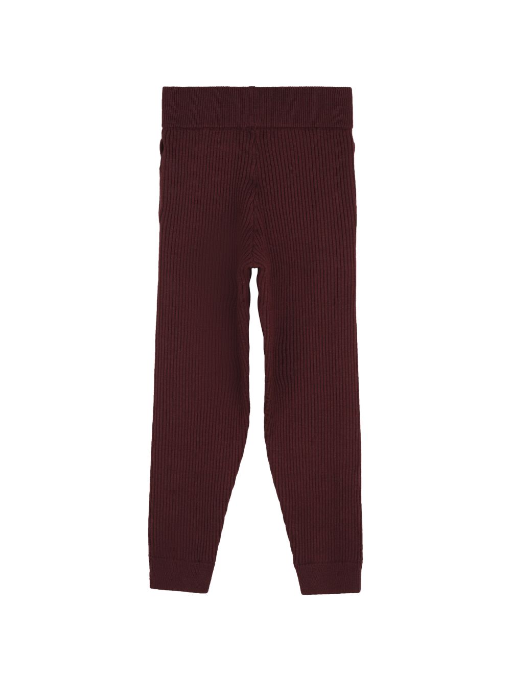 Pantaloni per bambina Chloé Kids rossi con trama a coste C21261 94E CHLOE' KIDS