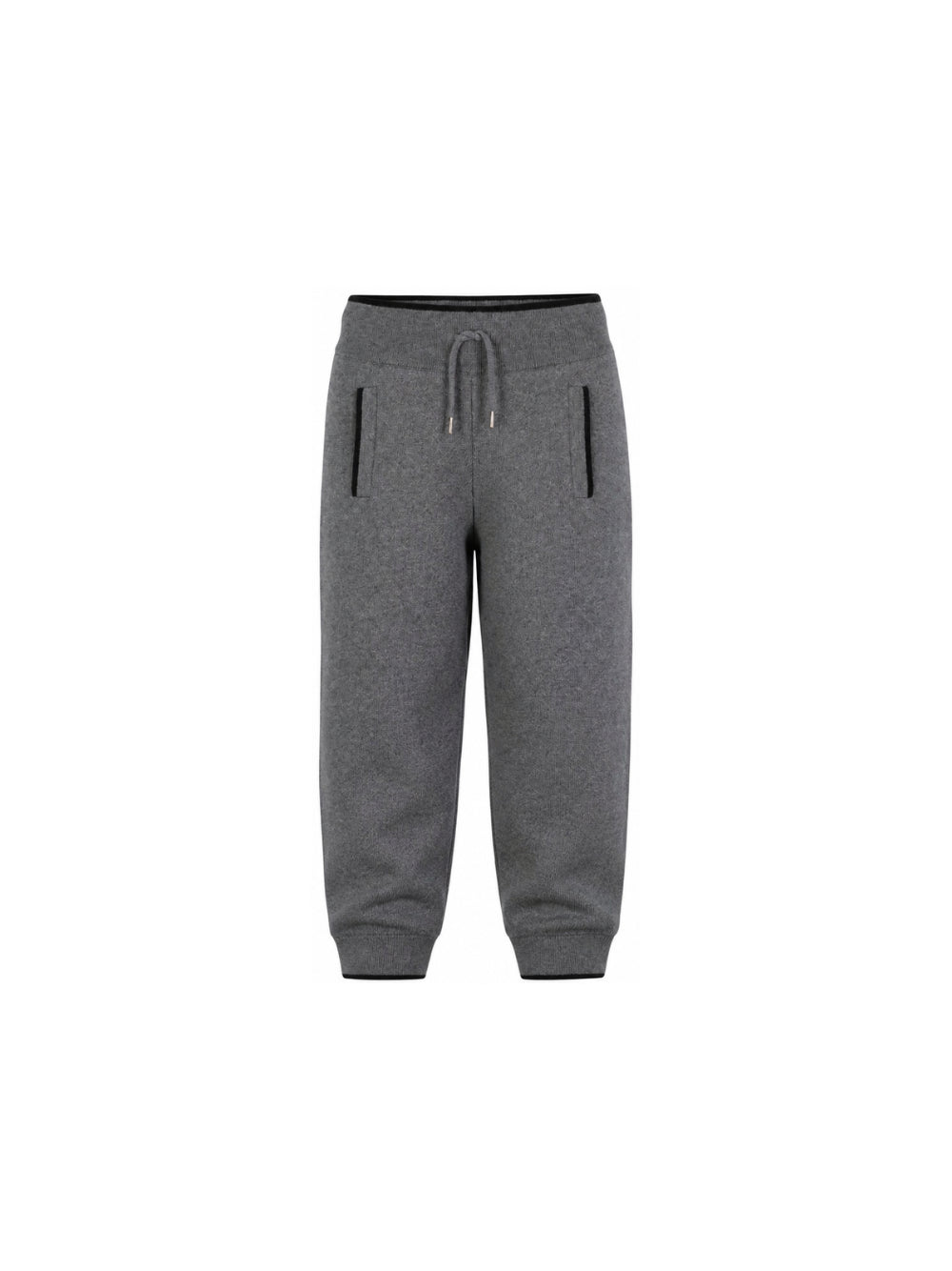 Pantaloni per bambina Chloé Kids grigi con lavorazione a maglia C21266 A46 CHLOE' KIDS