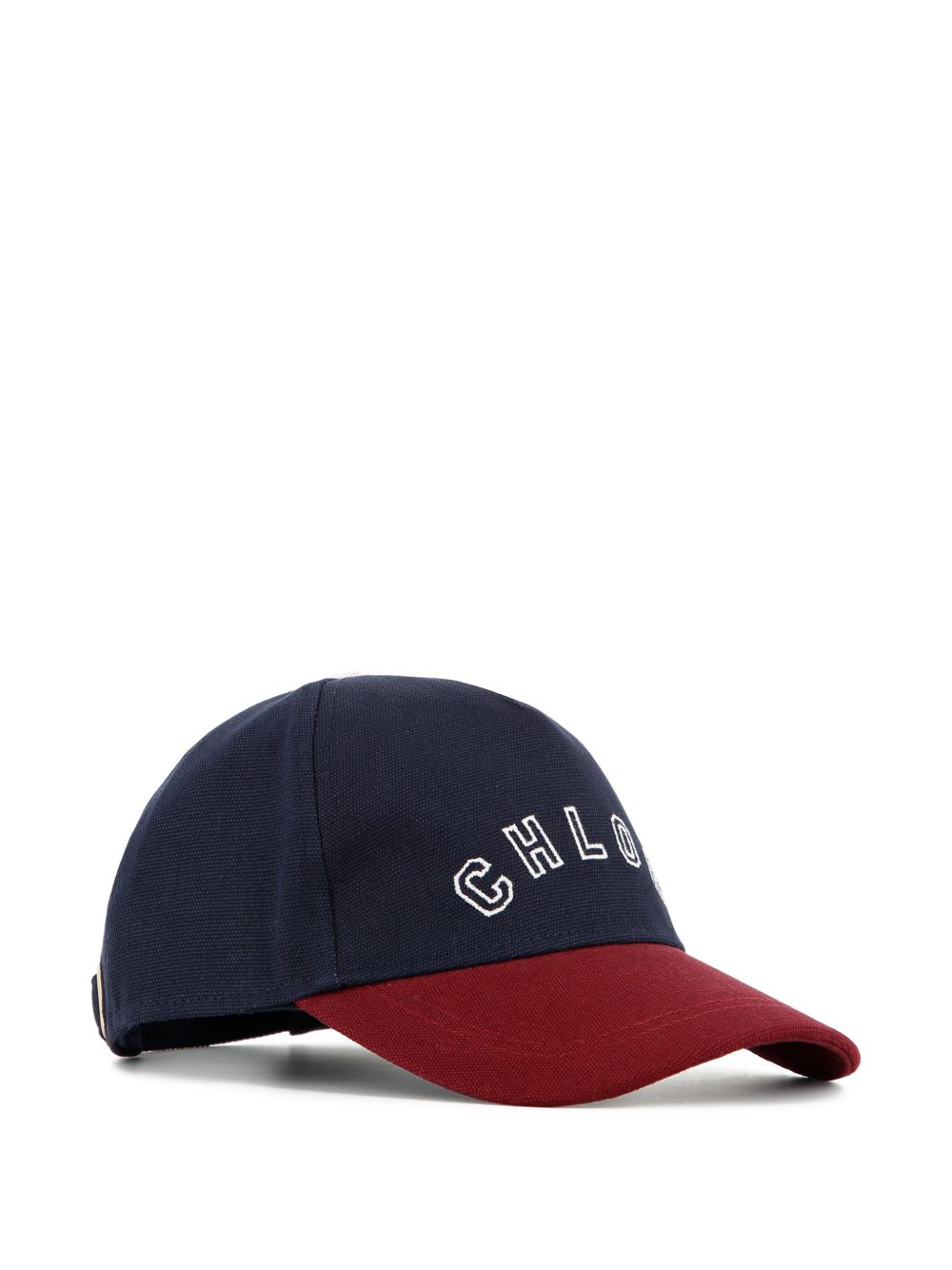 Cappello per bambina Chloé Kids blu con logo sul davanti C21310 859 CHLOE' KIDS