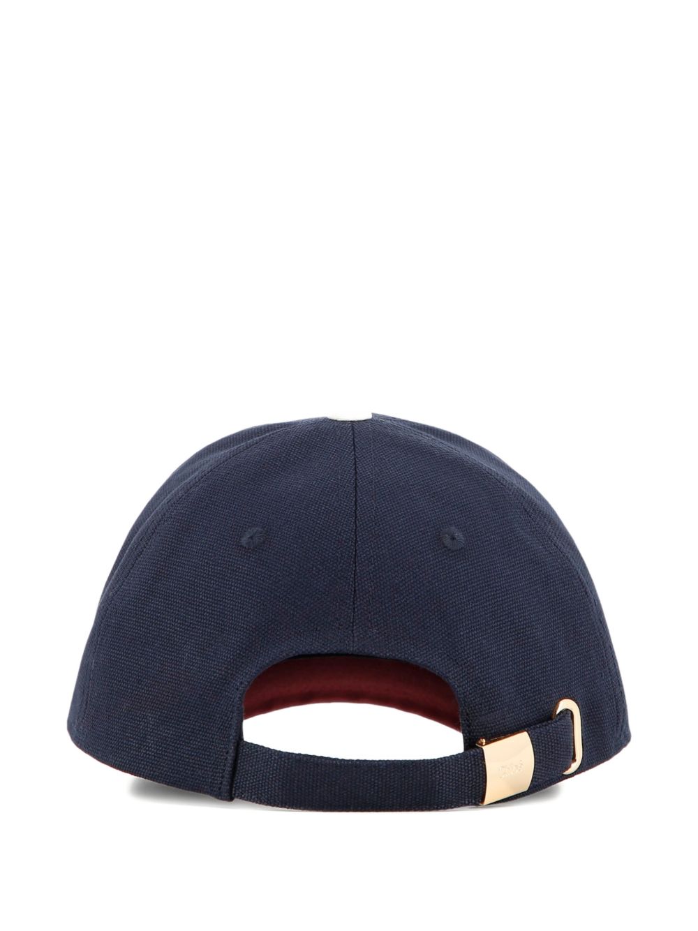 Cappello per bambina Chloé Kids blu con logo sul davanti C21310 859 CHLOE' KIDS
