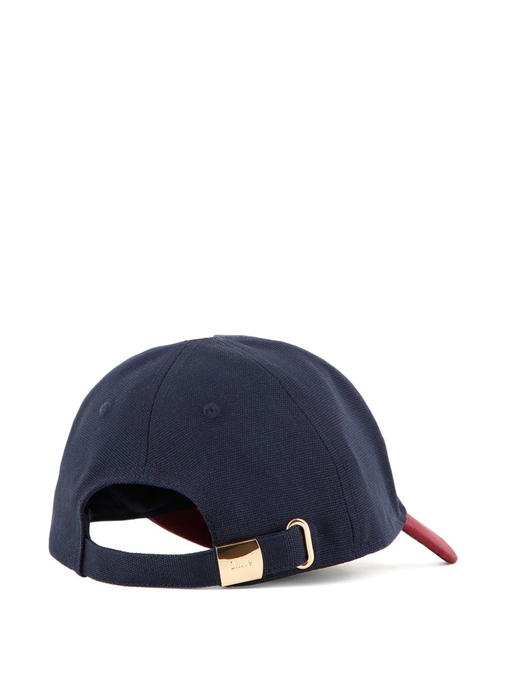 Cappello per bambina Chloé Kids blu con logo sul davanti C21310 859 CHLOE' KIDS