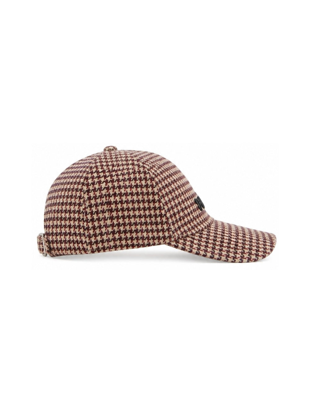 Cappello per bambina Chloé marrone con fantasia pied-de-poule C21311 Z67 CHLOE' KIDS