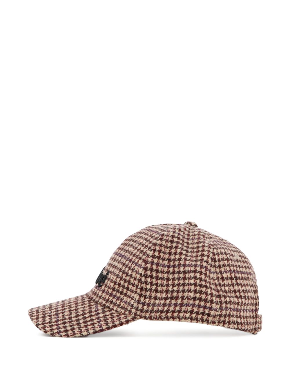 Cappello per bambina Chloé marrone con fantasia pied-de-poule C21311 Z67 CHLOE' KIDS