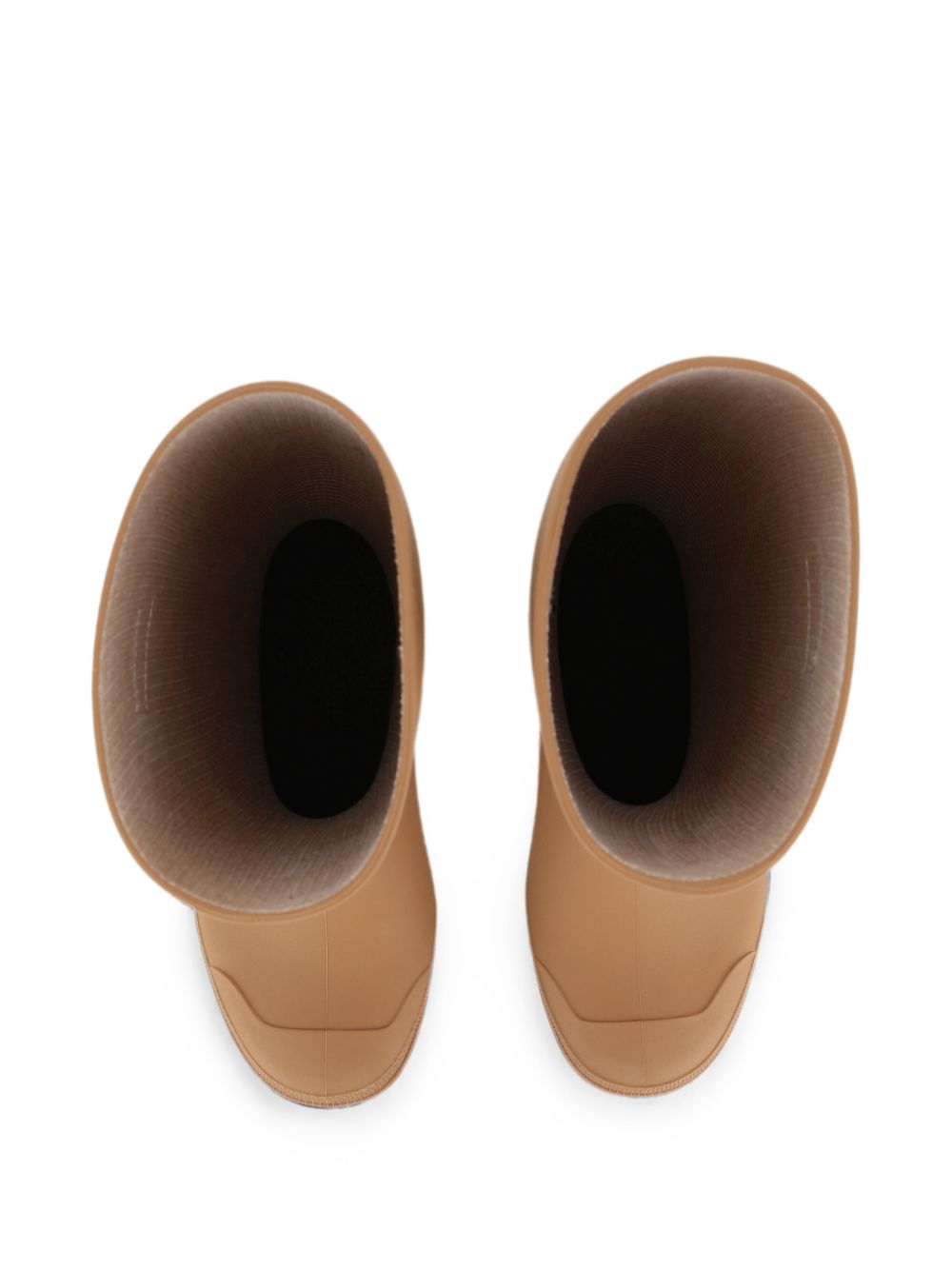 Stivali da pioggia per bambina Chloé Kids beige con applicazione laterale con logo C21328 31F CHLOE' KIDS