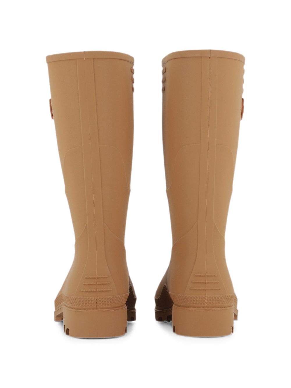 Stivali da pioggia per bambina Chloé Kids beige con applicazione laterale con logo C21328 31F CHLOE' KIDS