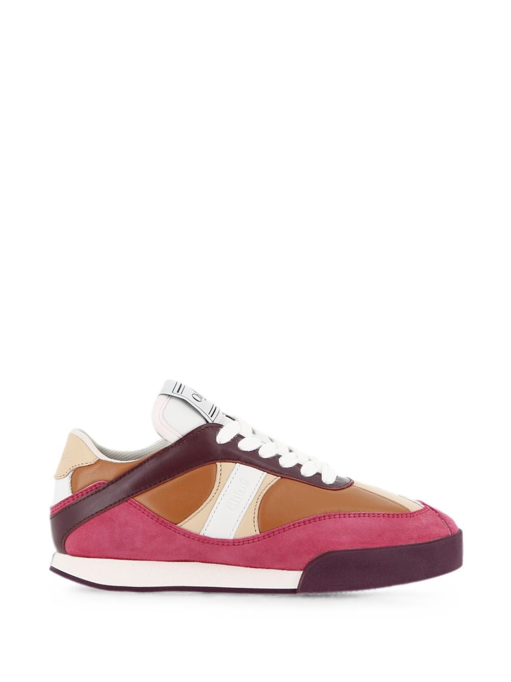 Sneakers per bambina Chloé Kids multicolore con inserti in pelle C21329 48S CHLOE' KIDS