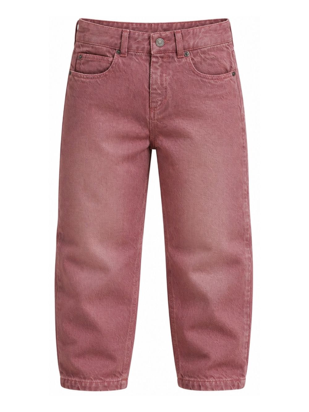 Jeans per bambina Chloé Kids rosa con design a cinque tasche C21393 Z34 CHLOE' KIDS
