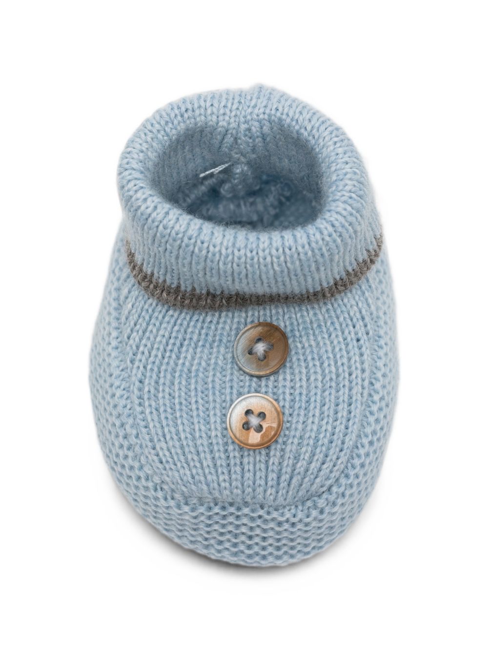 Scarpine primi passi per neonato Colorichiari azzurre con dettagli bottoni sul davanti MF758661 2088 5197 COLORICHIARI
