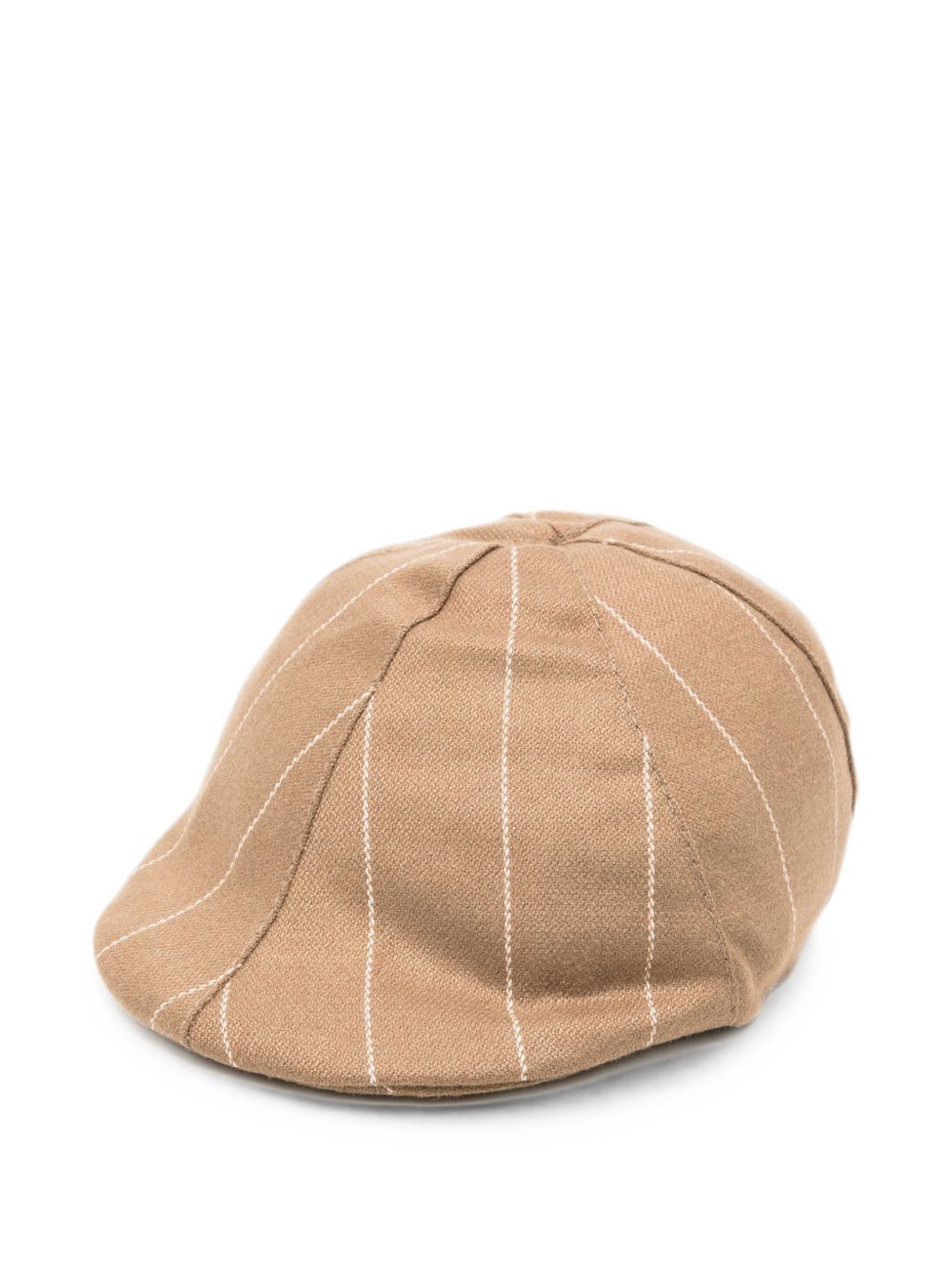 Cappello per bambino Colorichiari marrone con motivo gessato MN928664 5018 28 COLORICHIARI