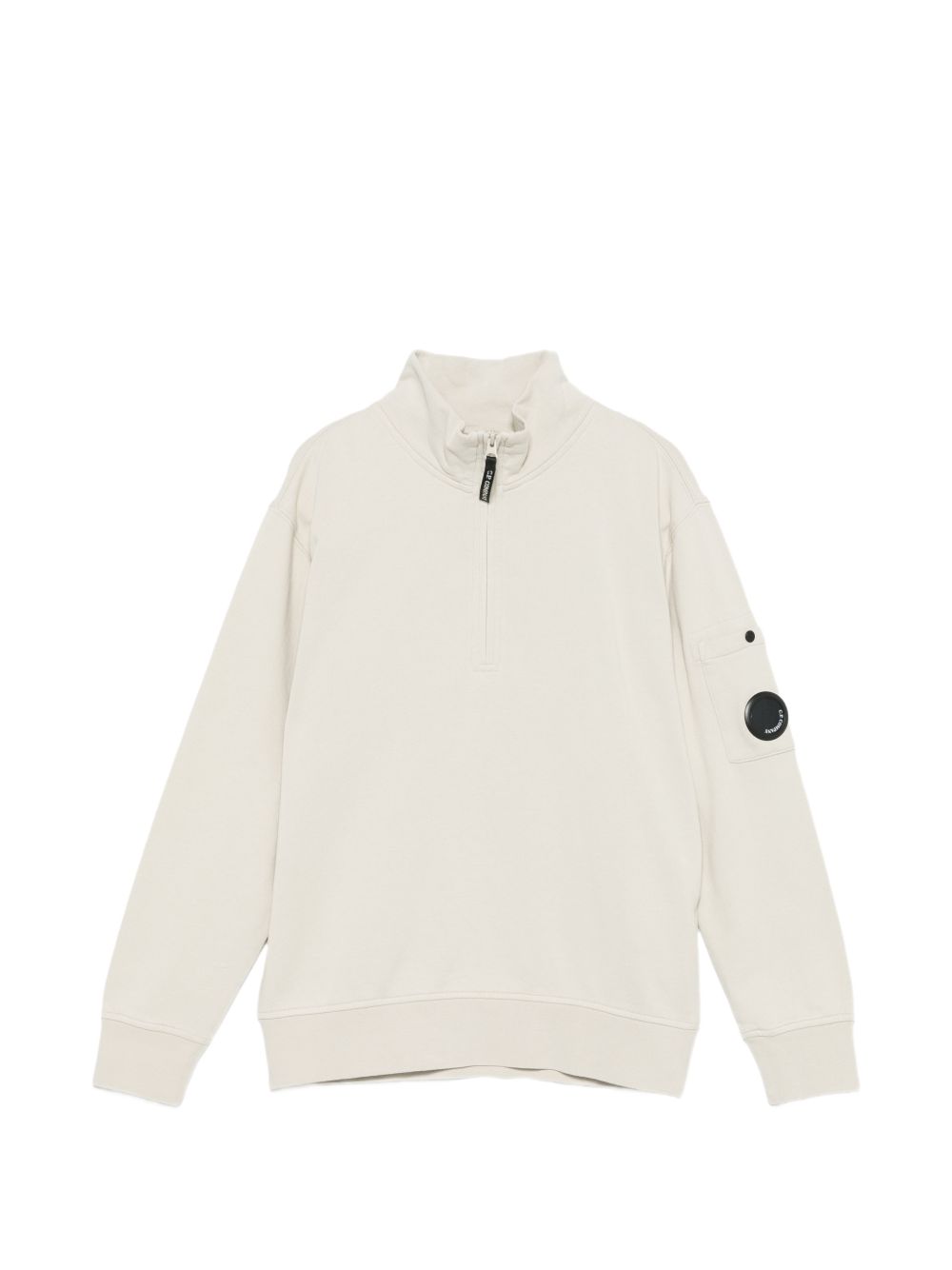 Felpa per bambino C.P.Company grigio con zip CMF01PLCA76 10024 C.P.COMPANY KIDS