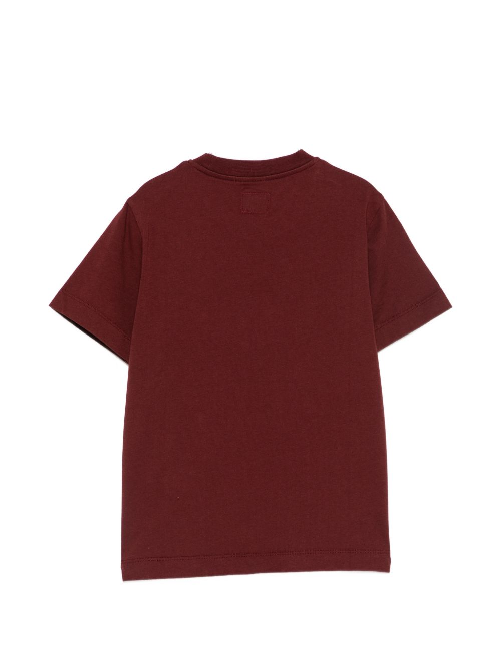 T-shirt per bambino C.P Company Kids bordeaux a maniche corte CMM00ULAA17 51686 C.P.COMPANY KIDS