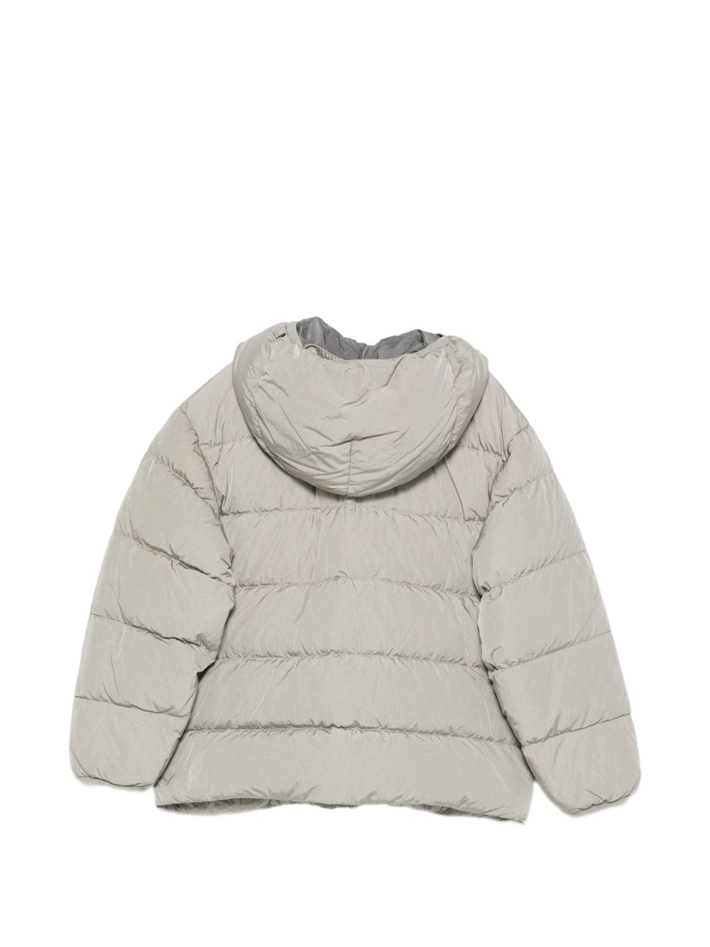 Giubbino per bambin C.P. Company Kids grigio con cappuccio classico CMS01BL3C00 61820 C.P.COMPANY KIDS