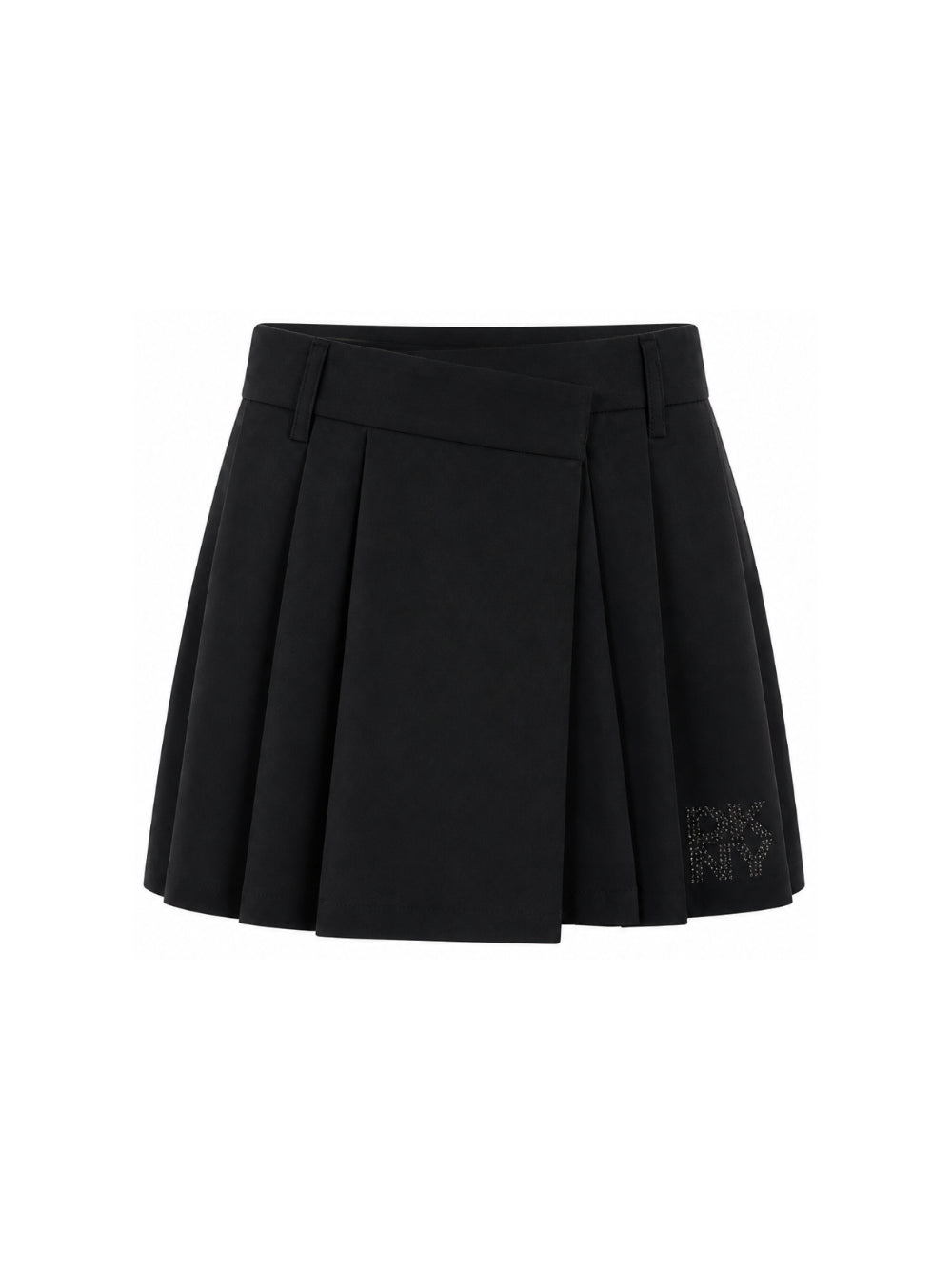 Gonna per bambina DKNY Kids nera con design con pieghe D62741 09B DKNY KIDS