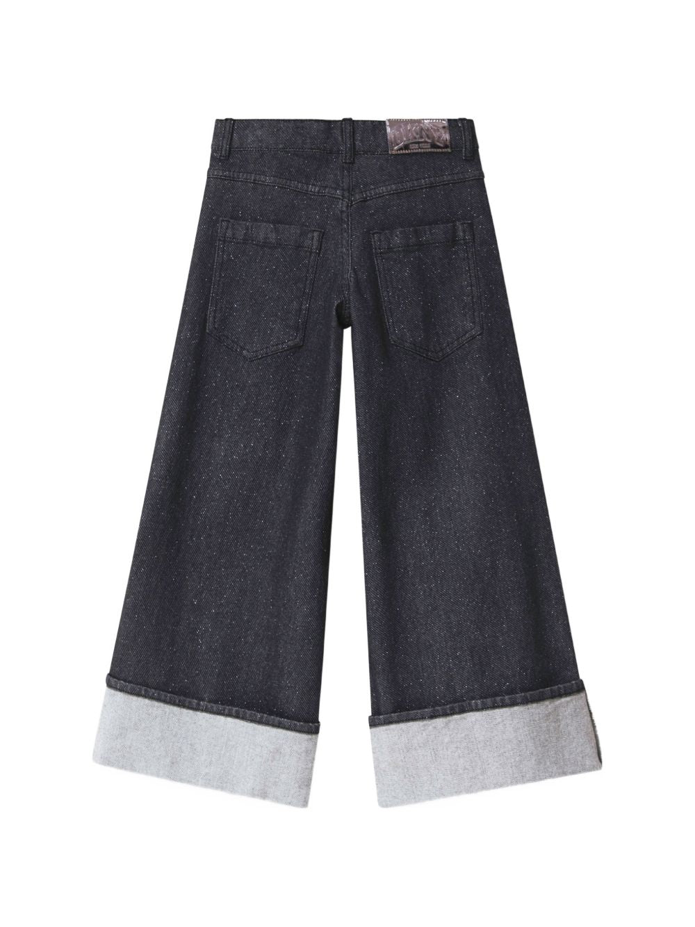 Jeans per bambina Dkny Kids in denim a gamba ampia D62783 Z11 DKNY KIDS