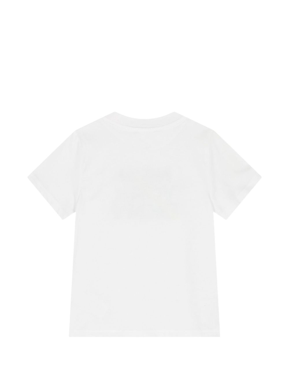 T-shirt per bambino DKNY Kids bianca con logo sul davanti D62873 10P DKNY KIDS