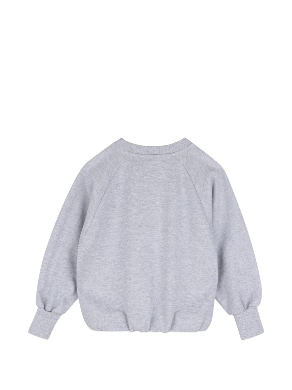 Felpa per bambina DKNY Kids grigia con applicazione logo D62905 A32 DKNY KIDS