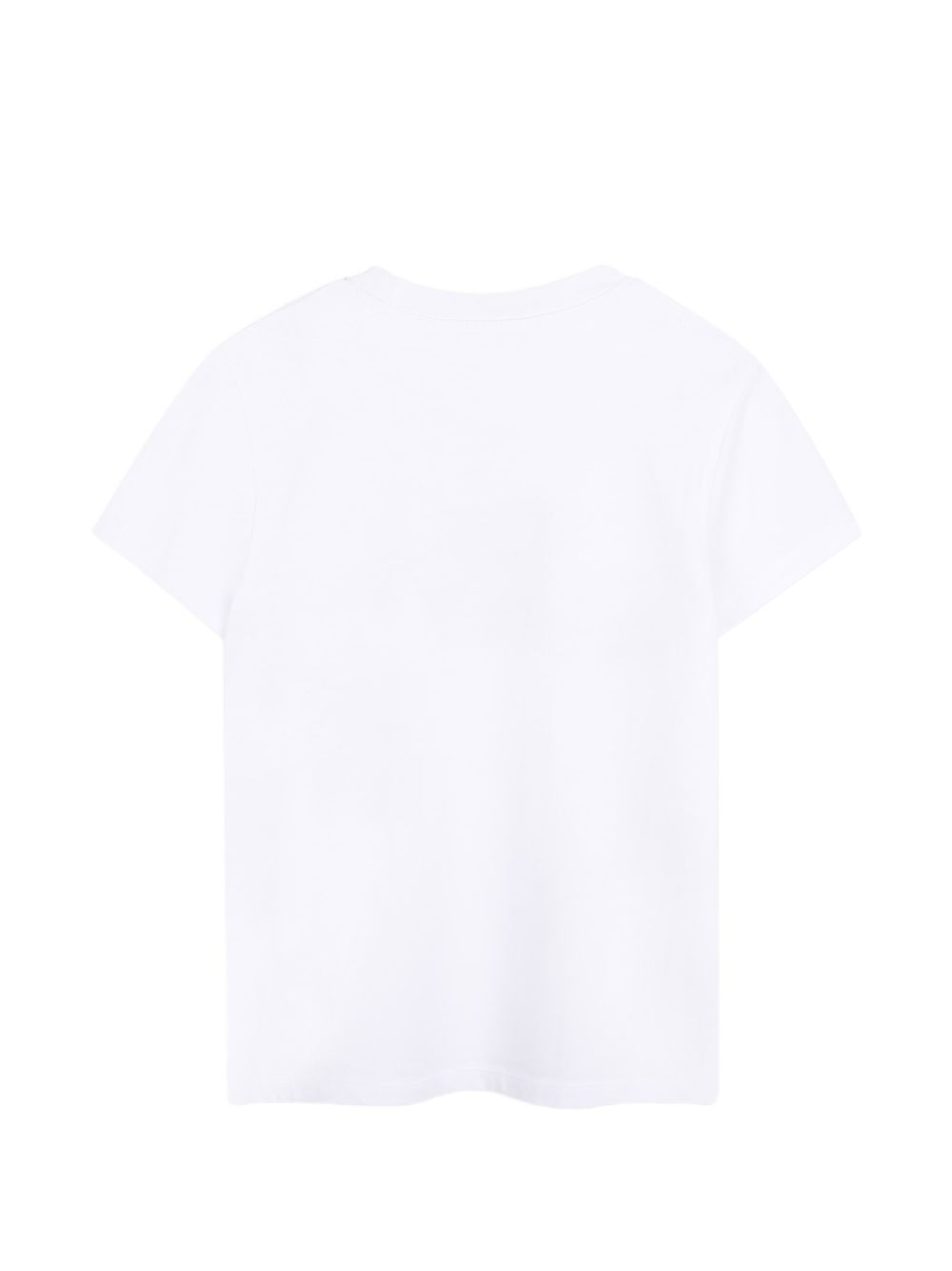 T-shirt per bambina DKNY Kids bianca con logo sul davanti D62916 10P DKNY KIDS