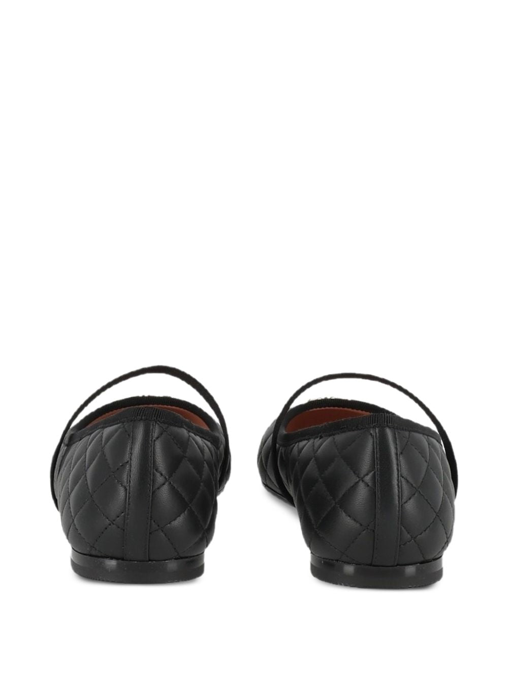 Ballerina per bambina Dolce & Gabbana Kids nera con design trapuntato D11433 A0988 8B956 DOLCE & GABBANA KIDS