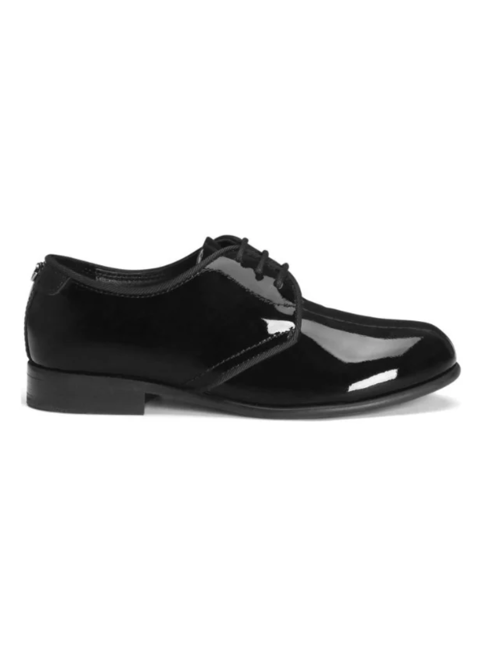 Scarpe eleganti per bambino Dolce & Gabbana Kids nere con finitura lucida DA5261 A4150 80999 DOLCE & GABBANA KIDS