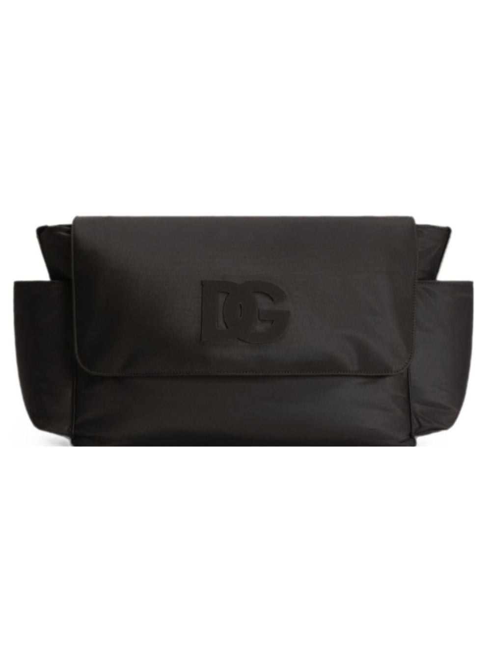 Borsa a tracolla per neonati Dolce & Gabbana Kids nera con placcatura in oro EB0271 A0650 8B956 DOLCE & GABBANA KIDS