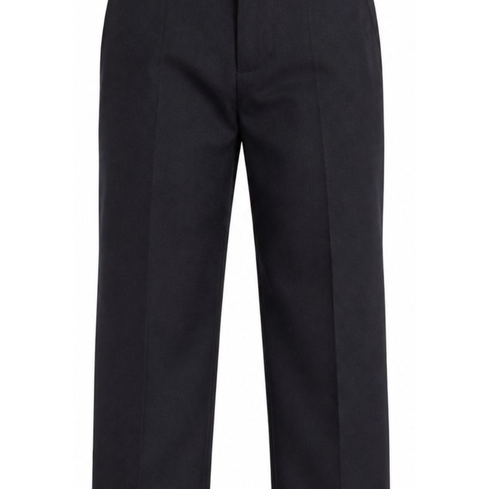 Pantaloni per bambino Dolce & Gabbana Kids neri con dettaglio con inserti L45P14 G7PQI B0665 DOLCE & GABBANA KIDS