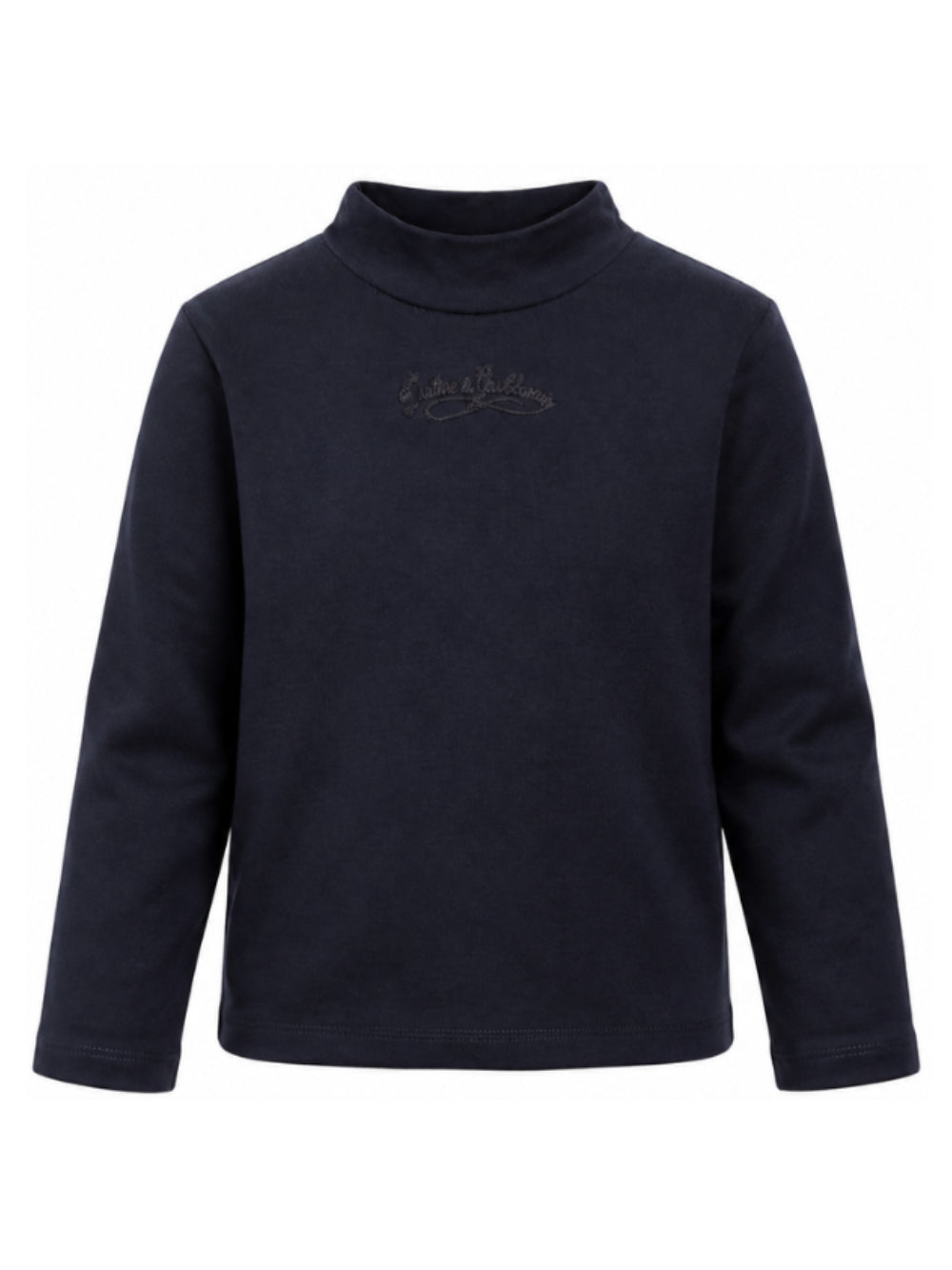 Maglia per bambina Dolce & Gabbana Kids blu con ricamo L5JTRF G7P9R B3895 DOLCE & GABBANA KIDS