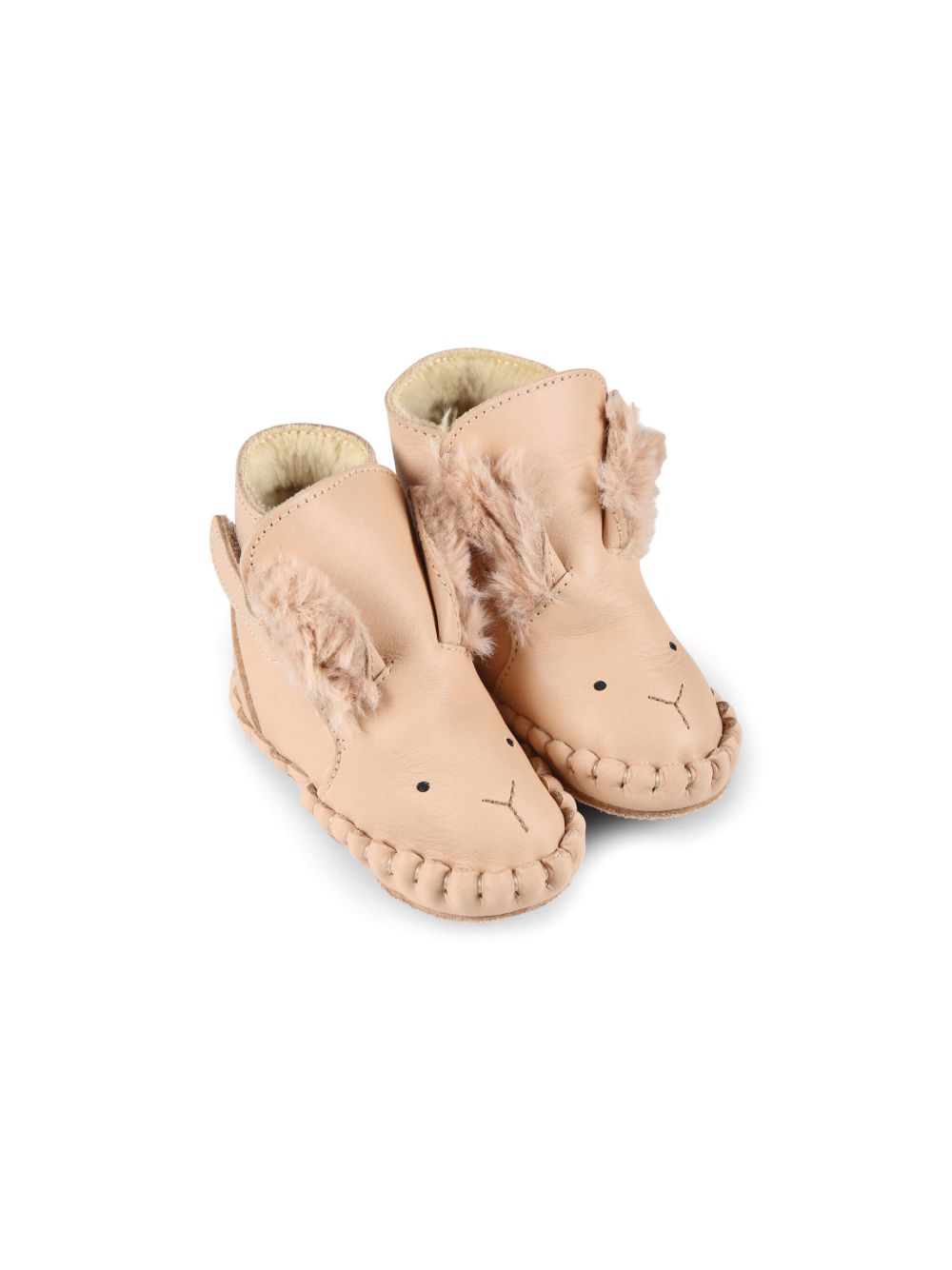 Stivaletti Kapi per neonati Donsje Kids beige classic bear 1028103 BL168 DONSJE KIDS
