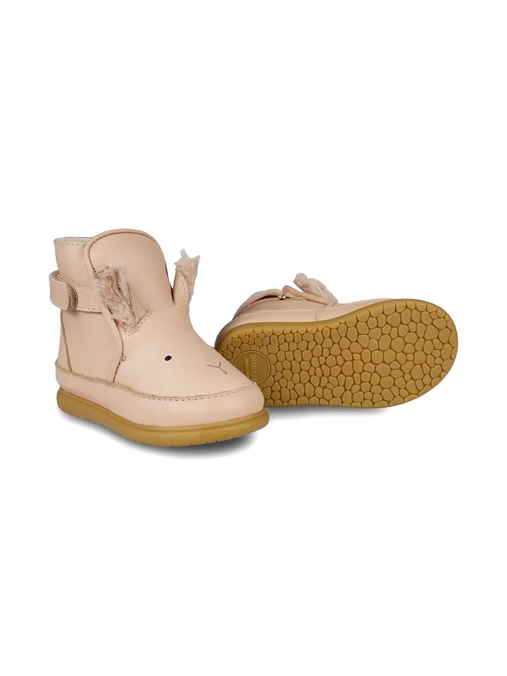 Stivali Dubu per neonati Donsje Kids beige con applicazione orecchie da animale 1500502 BL168 DONSJE KIDS