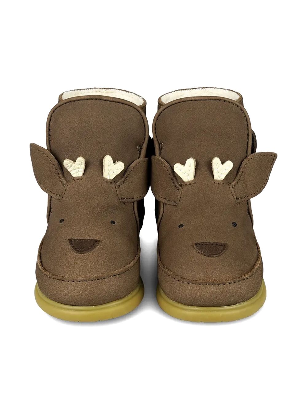 Stivali per neonati Donsje Kids marroni con chiusura a strappo 1500602 NL148 DONSJE KIDS