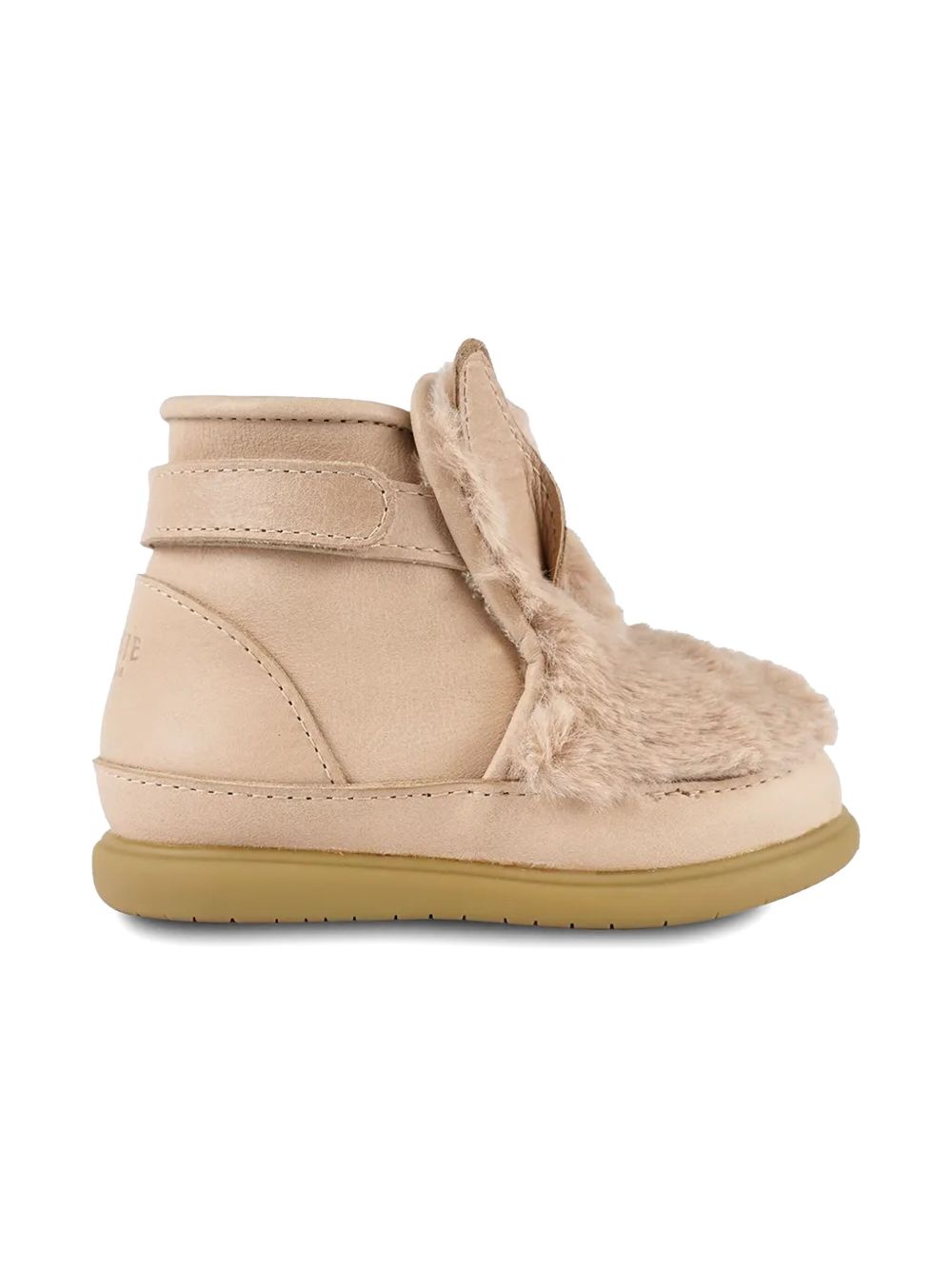 Stivali per neonati Donsje Kids beige con rifinitura in shearling 1500902 SF015 DONSJE KIDS