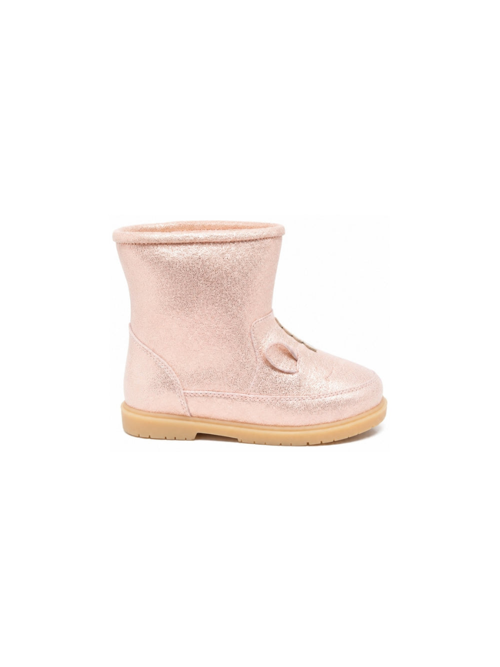 Stivali Xelly per bambina Donjse Kids rosa con finitura metallizzata 2031702 TL024 DONSJE KIDS