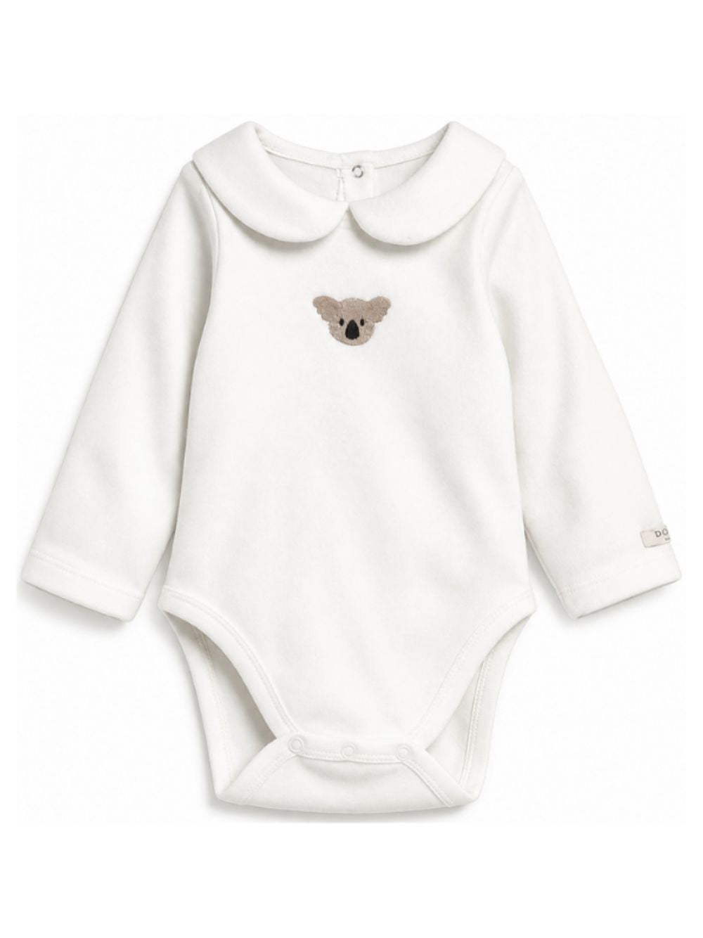 Tutina per neonati Donsje Kids bianca con koala ricamato 3030104 00002 DONSJE KIDS