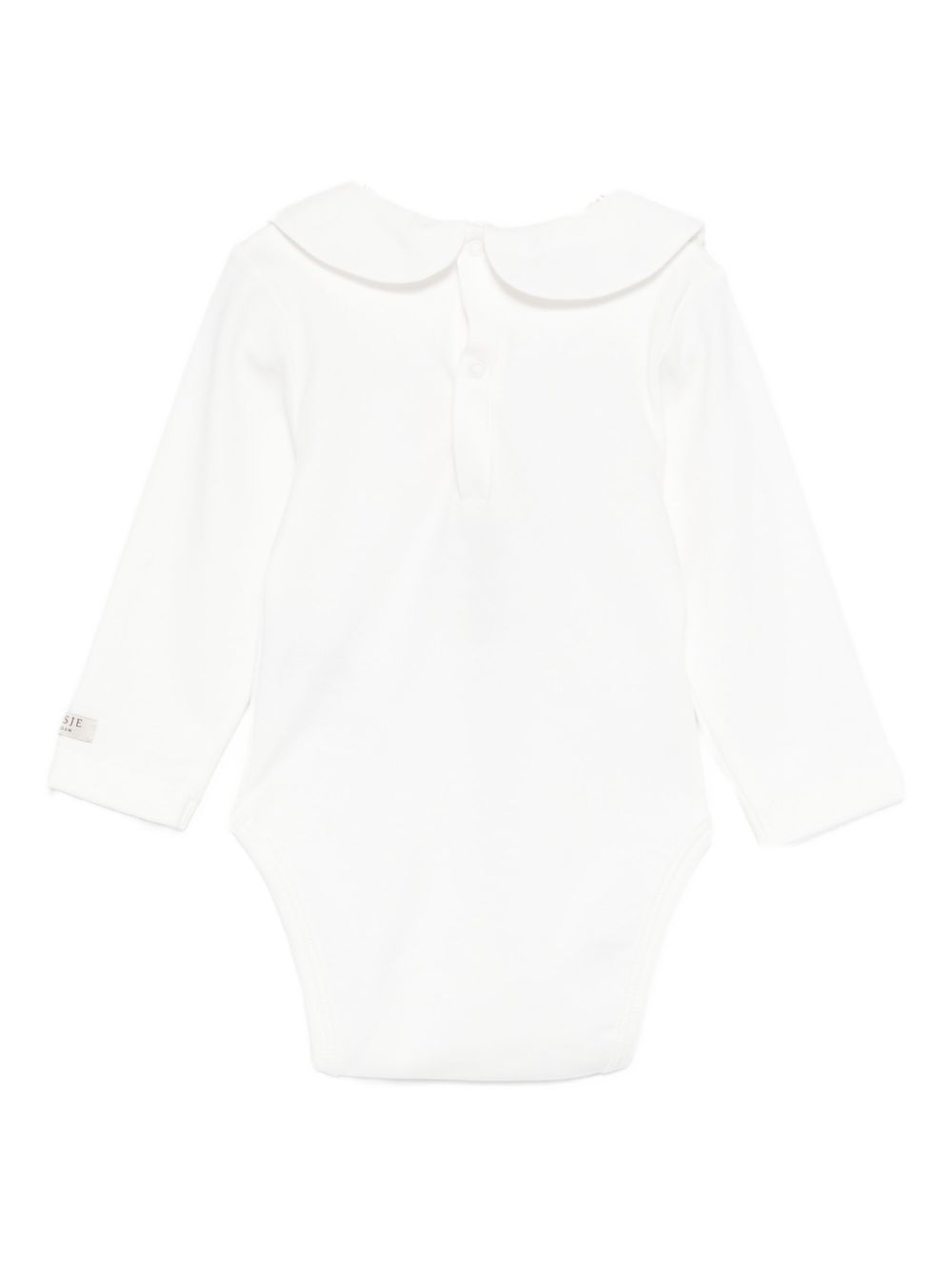 Tutina per neonati Donsje Kids bianca con ricamo coniglietto 3030109 00002 DONSJE KIDS