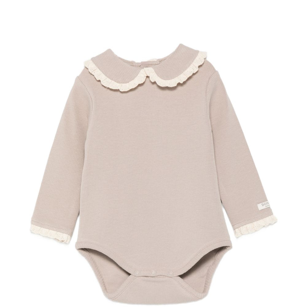 Tutina per neonata Donsje Kids rosa con bordo increspato 3030300 00106 DONSJE KIDS